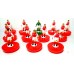 Subbuteo Andrew Table Soccer Arsenal 1980-81 on Classic Hasbro Bases
